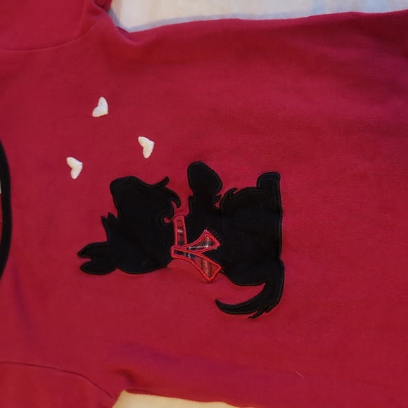 Scottie Dog long ruffled Long Sleeved Onsie - Picture 2 of 8